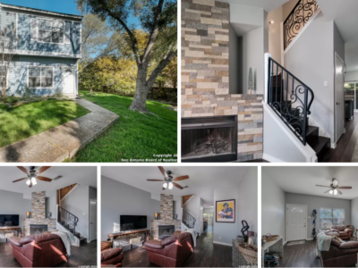 2 Bed 3 Bath Town Home For Sale In San Antonio, TX